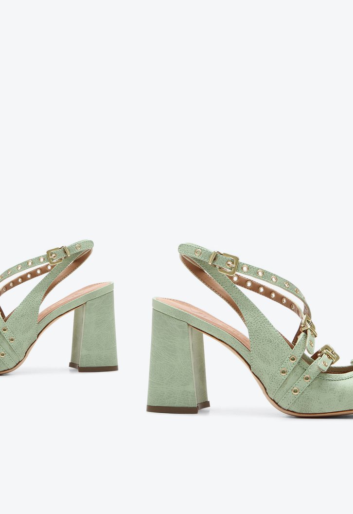 Slingback Verde Vicenza Chrissy