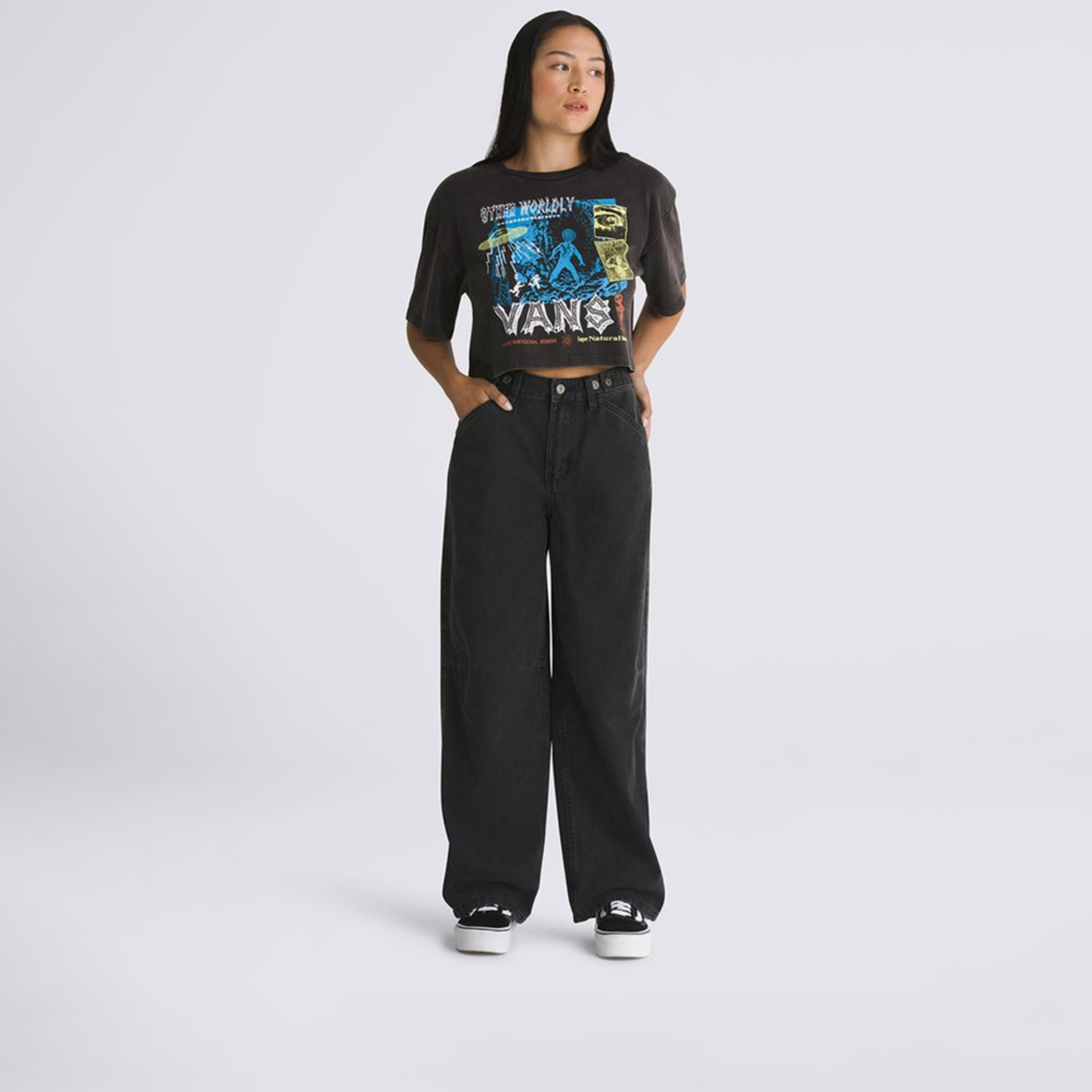 Calça Curbside Pant Seasonal Hero: Knu Skool Black | ZZ MALL