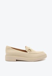 Mocassim Flatform Nude Anacapri Boné Bridão