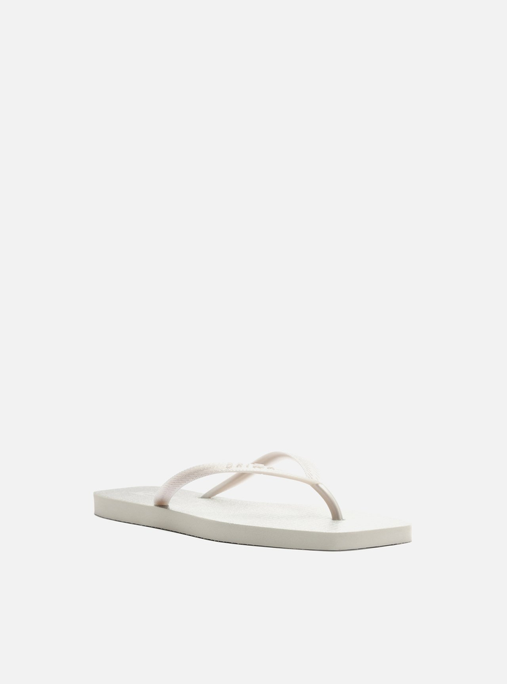 Chinelo de Dedo Prata Square Brizza