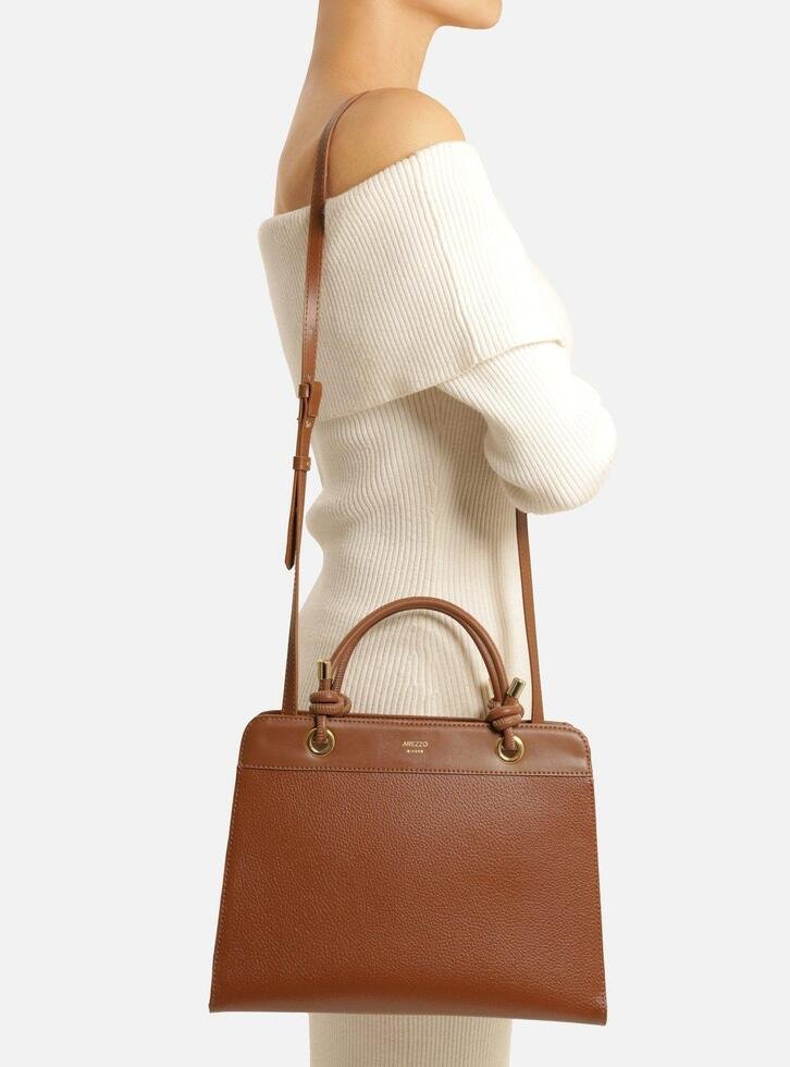 Bolsa Tote Caramelo Média Enrolados