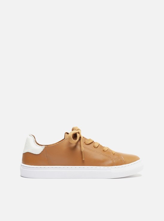 TÊNIS FLATFORM MARROM AREZZO AMARRAÇÃO