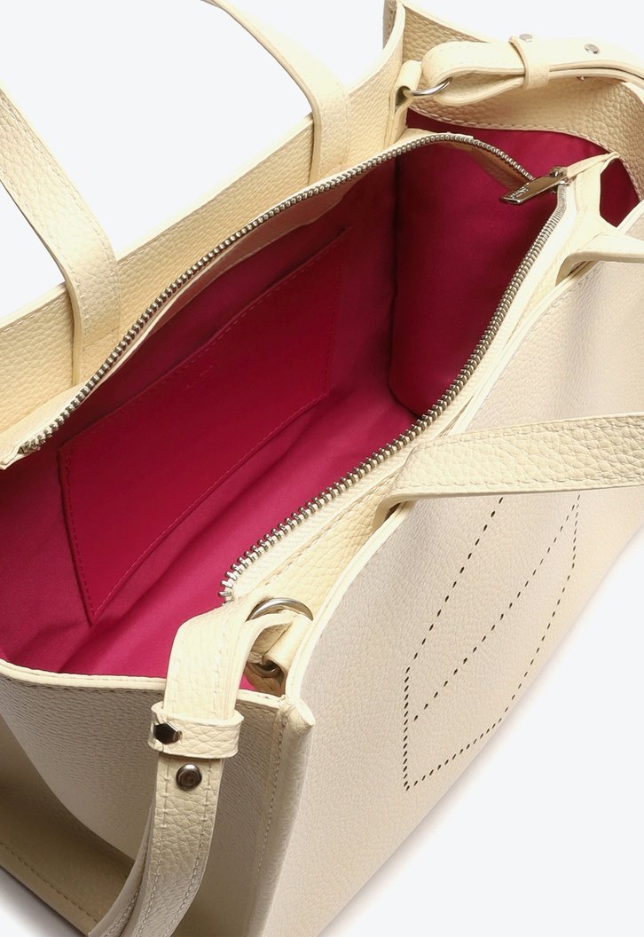 Bolsa Tote Off-White Grande Logo Perfurado