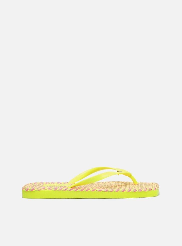 Chinelo De Dedo Verde Brizza Lime Fluo