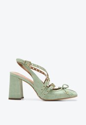 Slingback Verde Vicenza Chrissy
