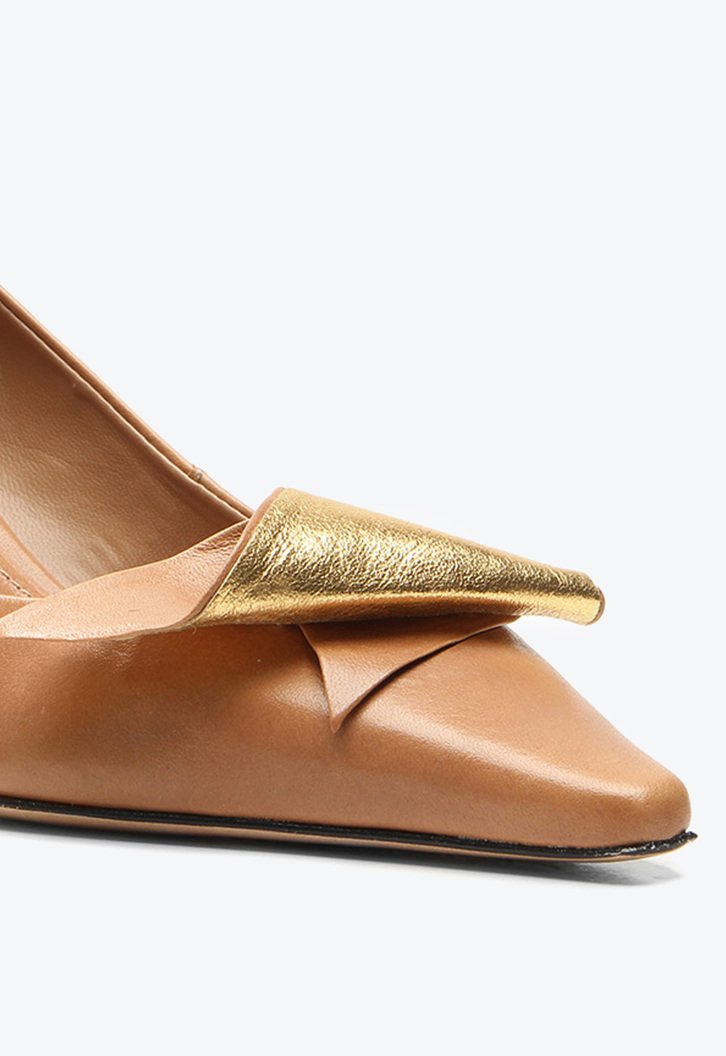 Scarpin Amber Caramelo
