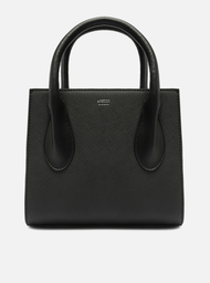 Bolsa Tote Preta Arezzo Pequena Estruturada
