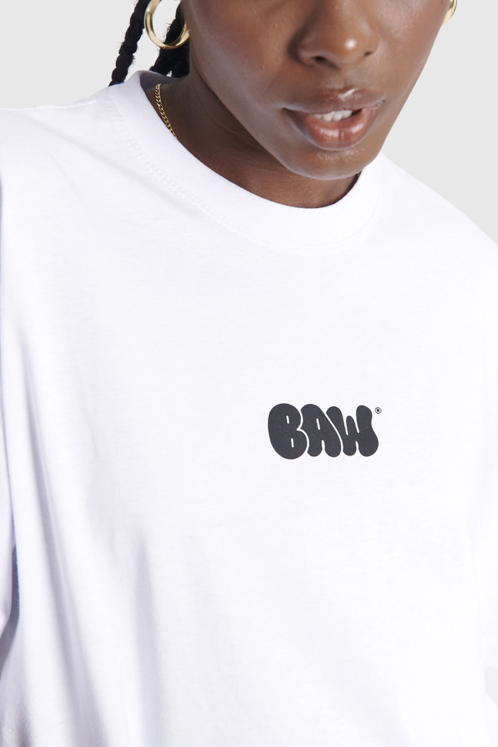 Camiseta Branca Baw Regular X-picles