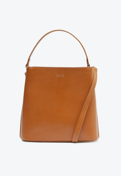 Bolsa Tiracolo Bucket Marrom Schutz Esther Pequena Couro