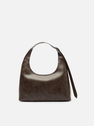 Bolsa Shoulder Marrom Média | ZZ MALL