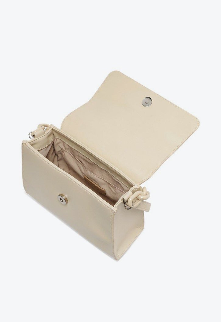 Bolsa Tiracolo Branca Anacapri Mônaco Média