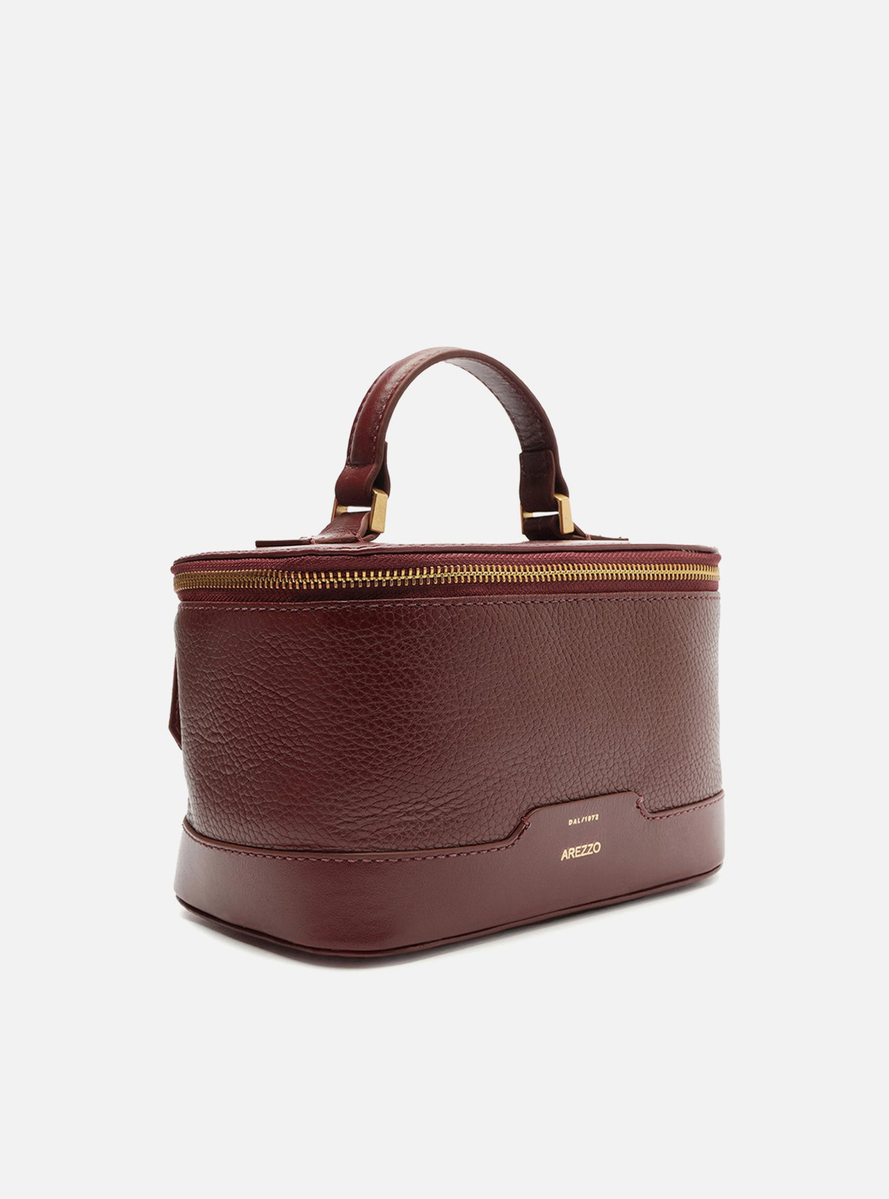 小物 weezer0922 Necessaire Vermelha Arezzo Couro Redonda | ZZ MALL