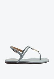 Sandália Azul Anacapri Slim Metal A