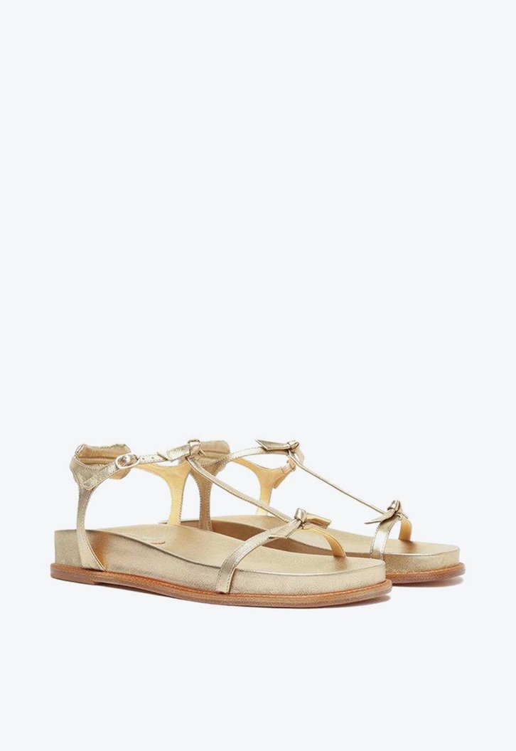 Slim Clarita Sport Sandal Leather Marrone