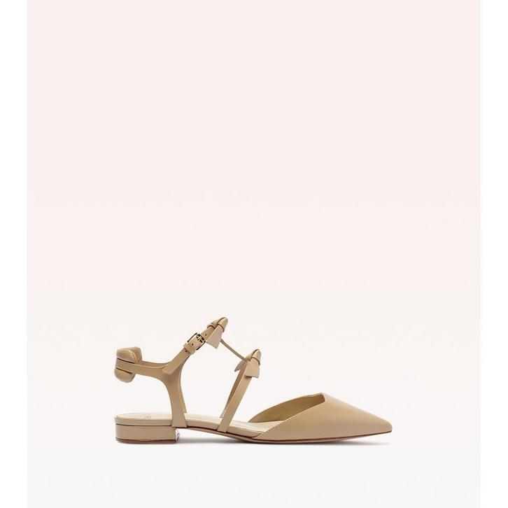 Slim Lolita Pointed Toe Semolina