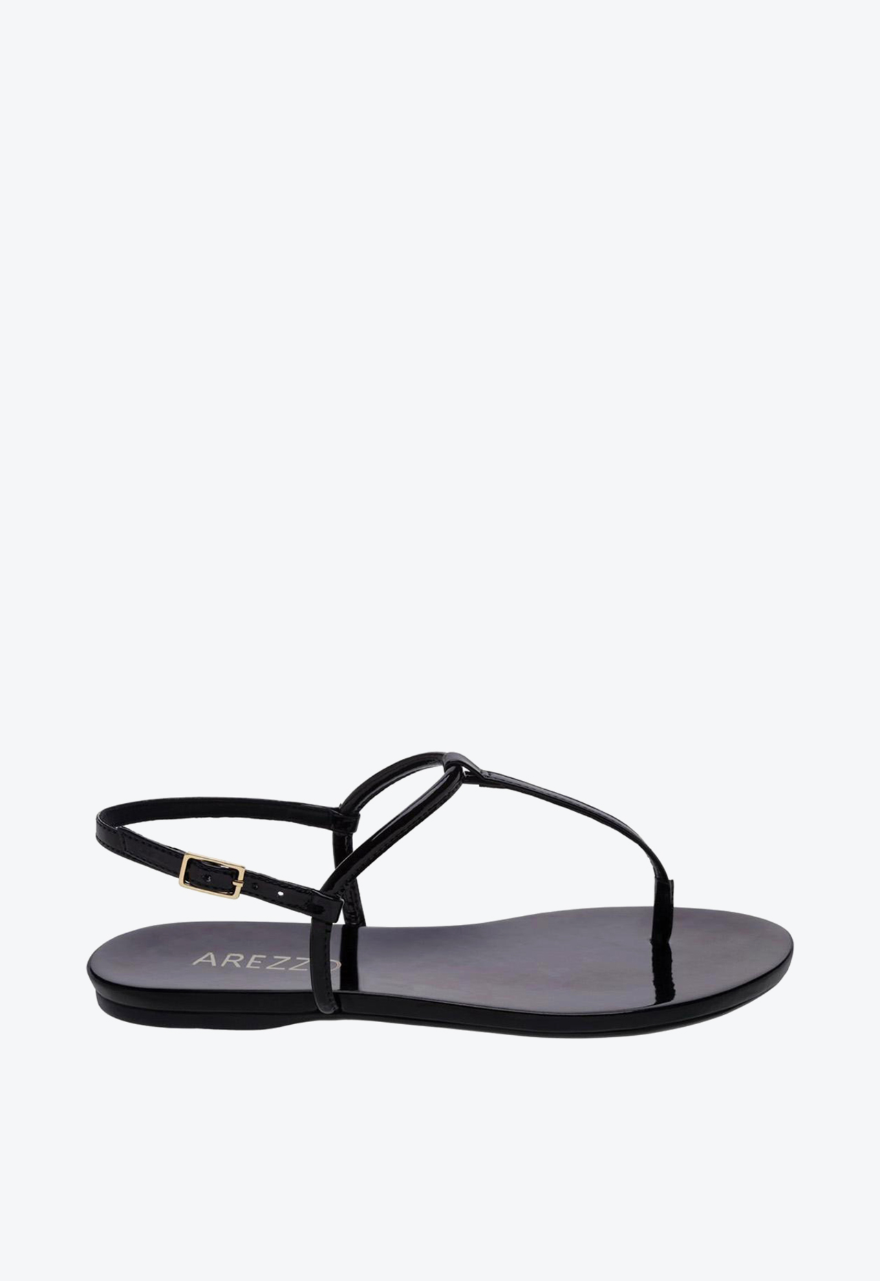 Rasteira Preta Arezzo Basics | ZZ MALL