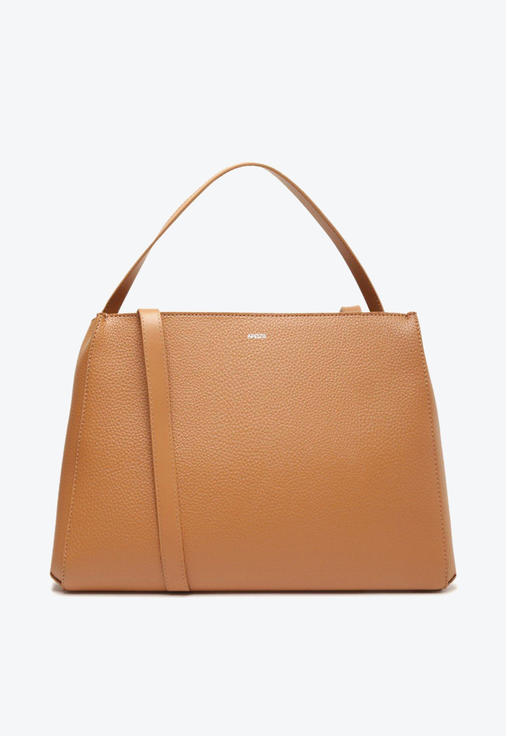 Bolsa Tote Nude Arezzo Emilly Grande