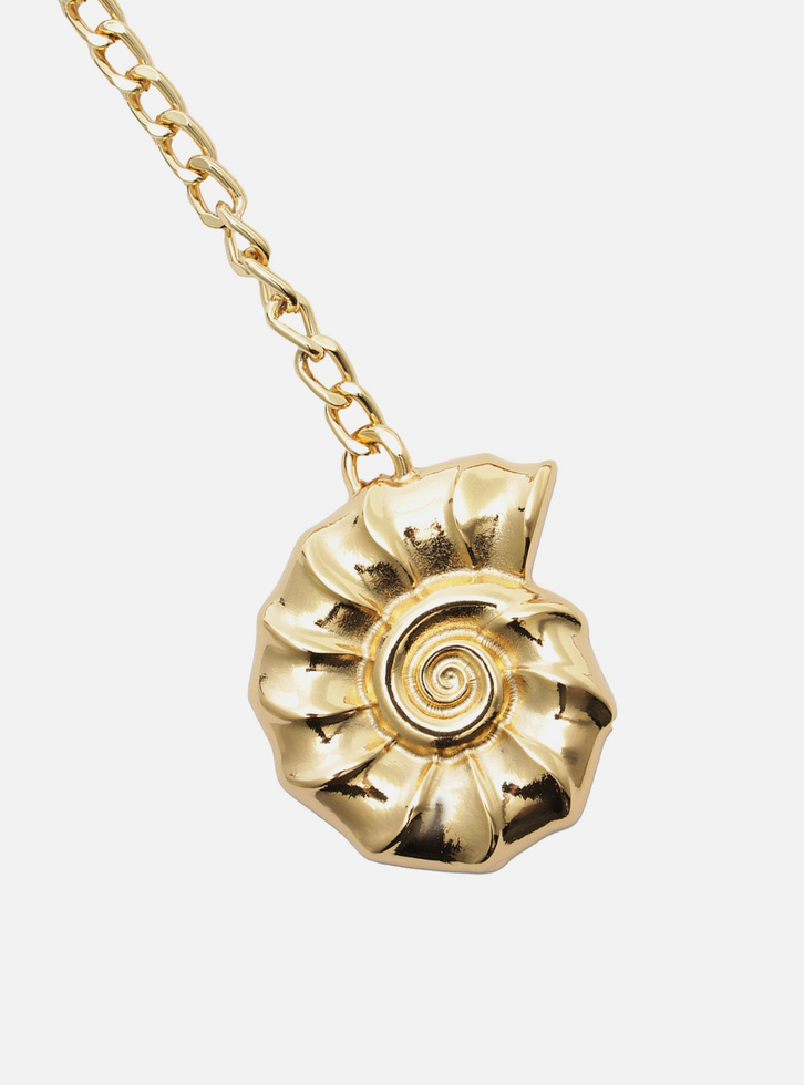 Cinto Dourado Couro Pedraria Metal Concha