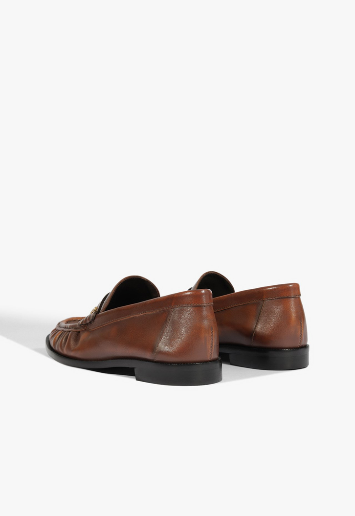 Mocassim Couro Marrom