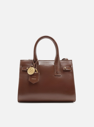 Bolsa Tote Marrom Arezzo Couro Média