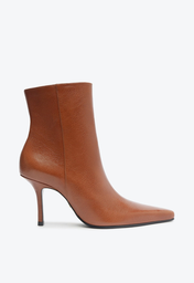 Bota Marrom Schutz Raffaela Stiletto Couro