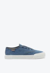 Tênis Slip On Azul Anacapri Lona Alê
