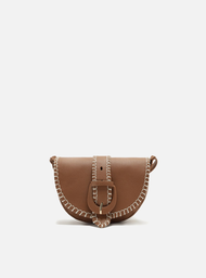 Bolsa Tiracolo Marrom Arezzo Pequena
