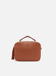 Bolsa Tiracolo Marrom Arezzo Pequena