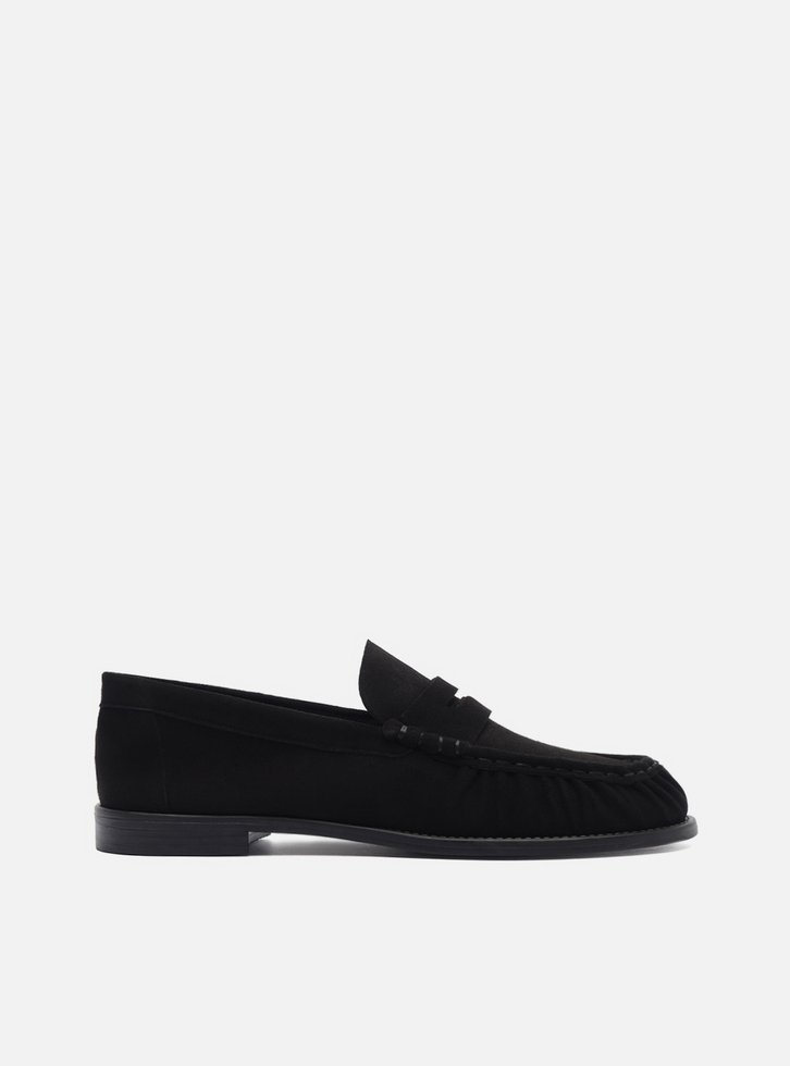 Mocassim Preto Acamurçado