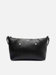 Bolsa Tiracolo Preta Arezzo Pequena Rebites