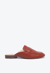 Mule Marrom Telha Anacapri Lezard Fechada
