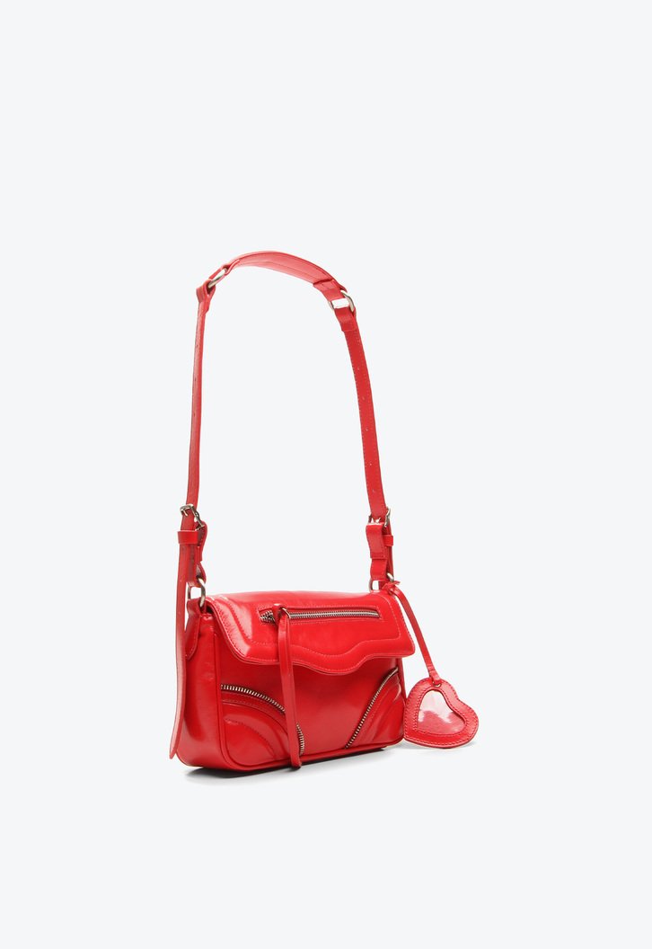 Bolsa Vermelha Vicenza Shoulder Lover Pequena | ZZ MALL