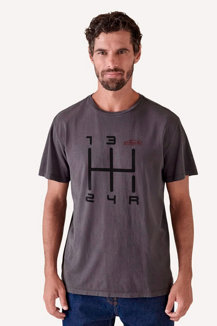 CAMISETA CINZA RESERVA QUINTA MARCHA