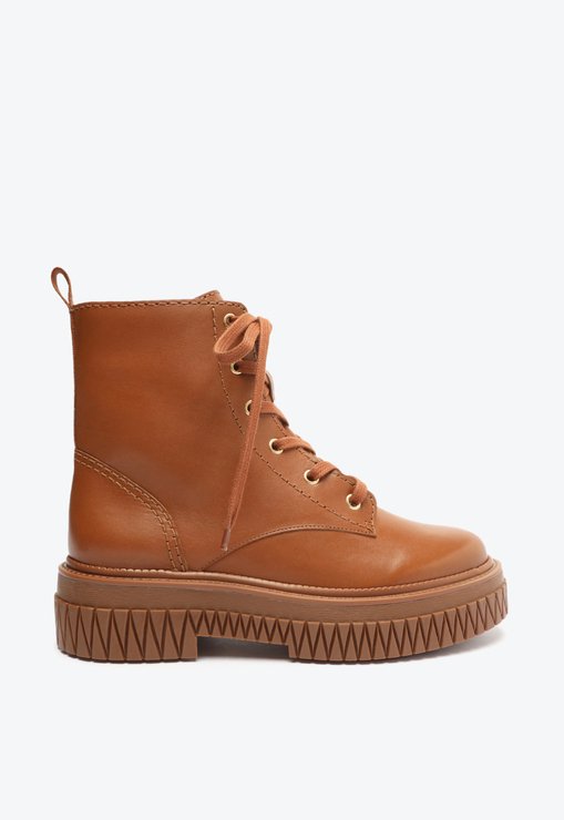 Bota schutz tratorada caramelo 2025