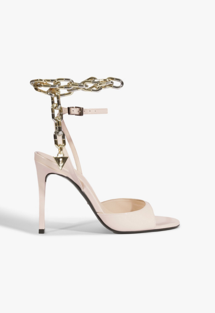 Sandália Amie Chain Rosa | ZZ MALL