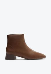Bota Marrom Anacapri Salto Baixo Bloco