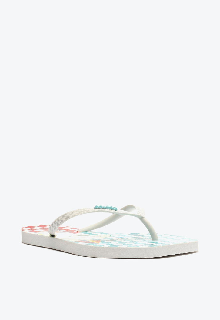 Chinelo De Dedo Estampado Brizza Square