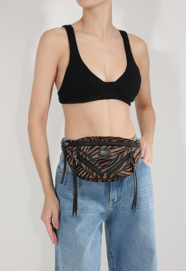 Pochete Média Zebra | ZZ MALL