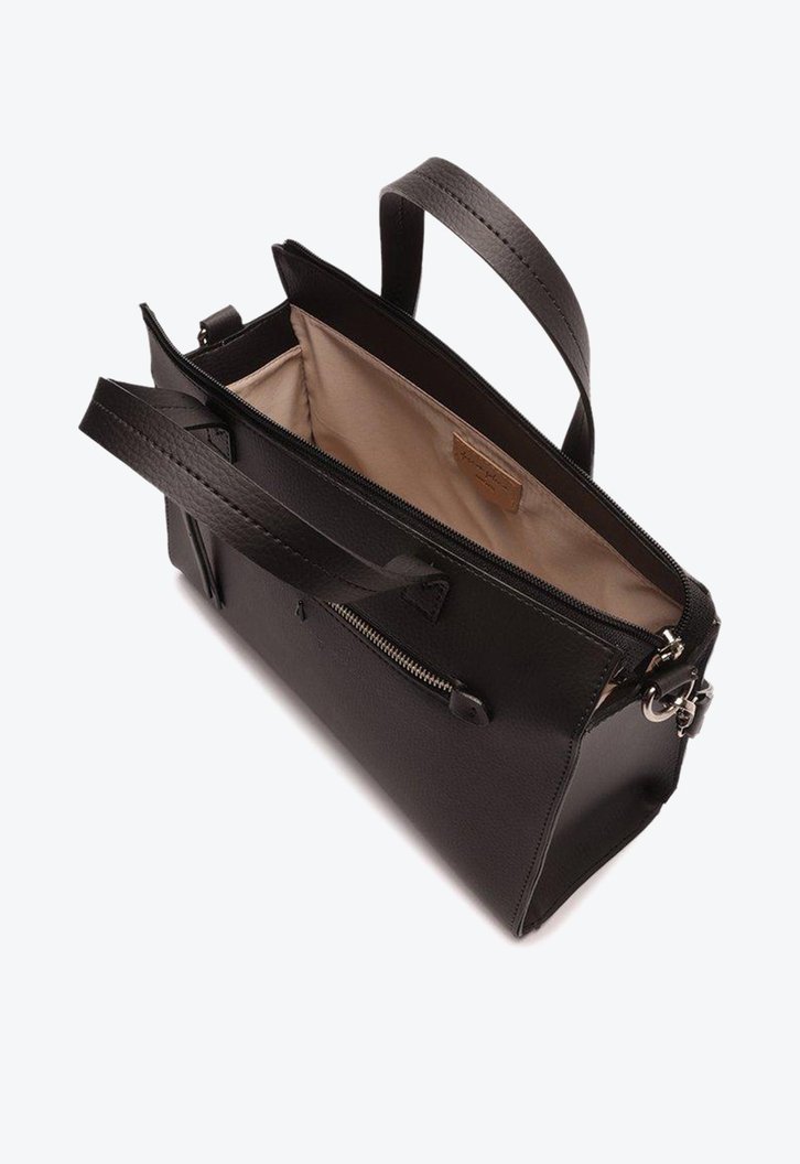 Bolsa Tote Preta Anacapri Lisa Grande