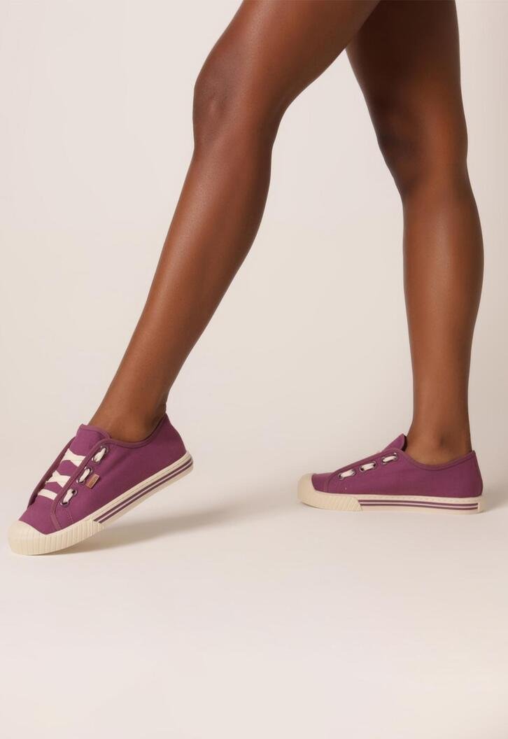 Tênis de Amarrar Roxo Magenta Alê Lona