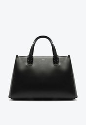 Bolsa Tote Básica Preta Arezzo Grande