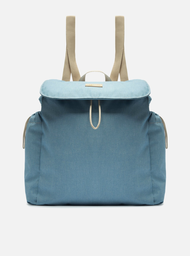 Mochila Azul Nylon Média Brizza