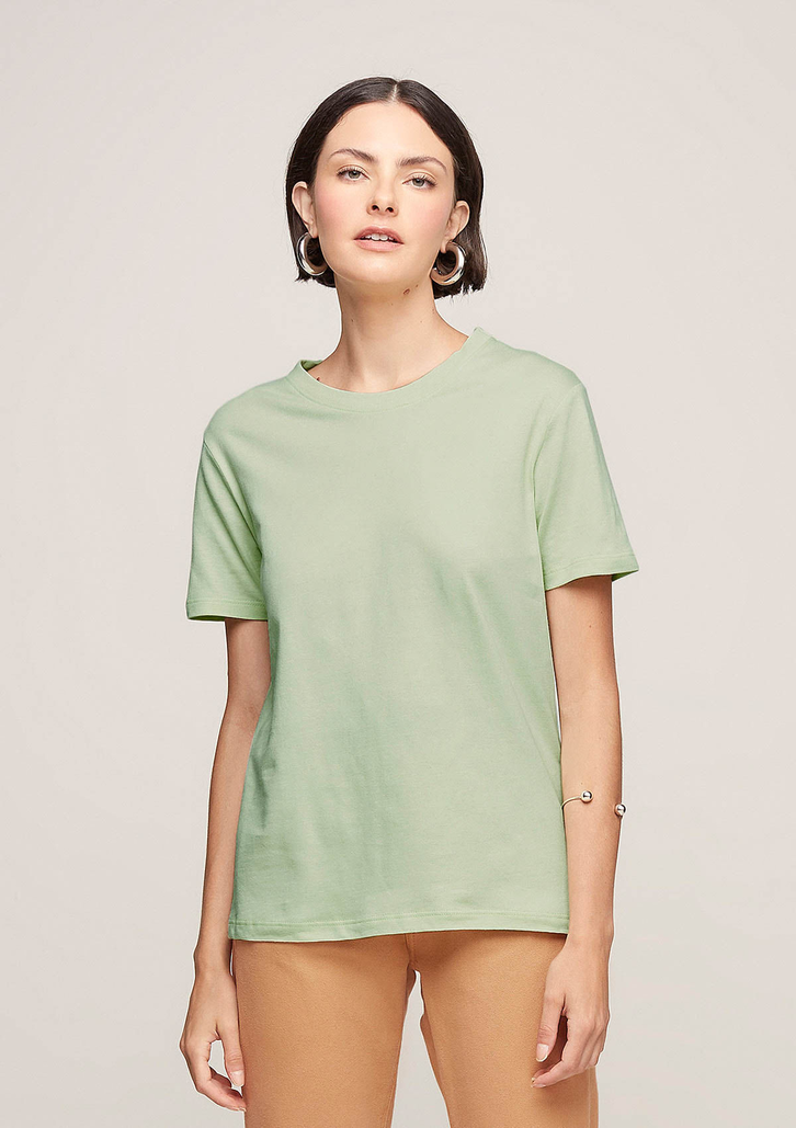 Blusa Verde Dzarm Manga Curta