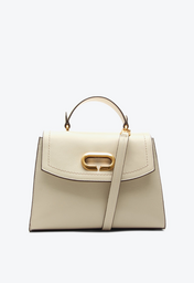 Bolsa Tote Blanca Média Bege