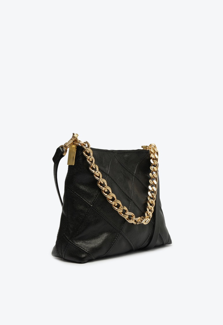 Bolsa Squared Couro Preta