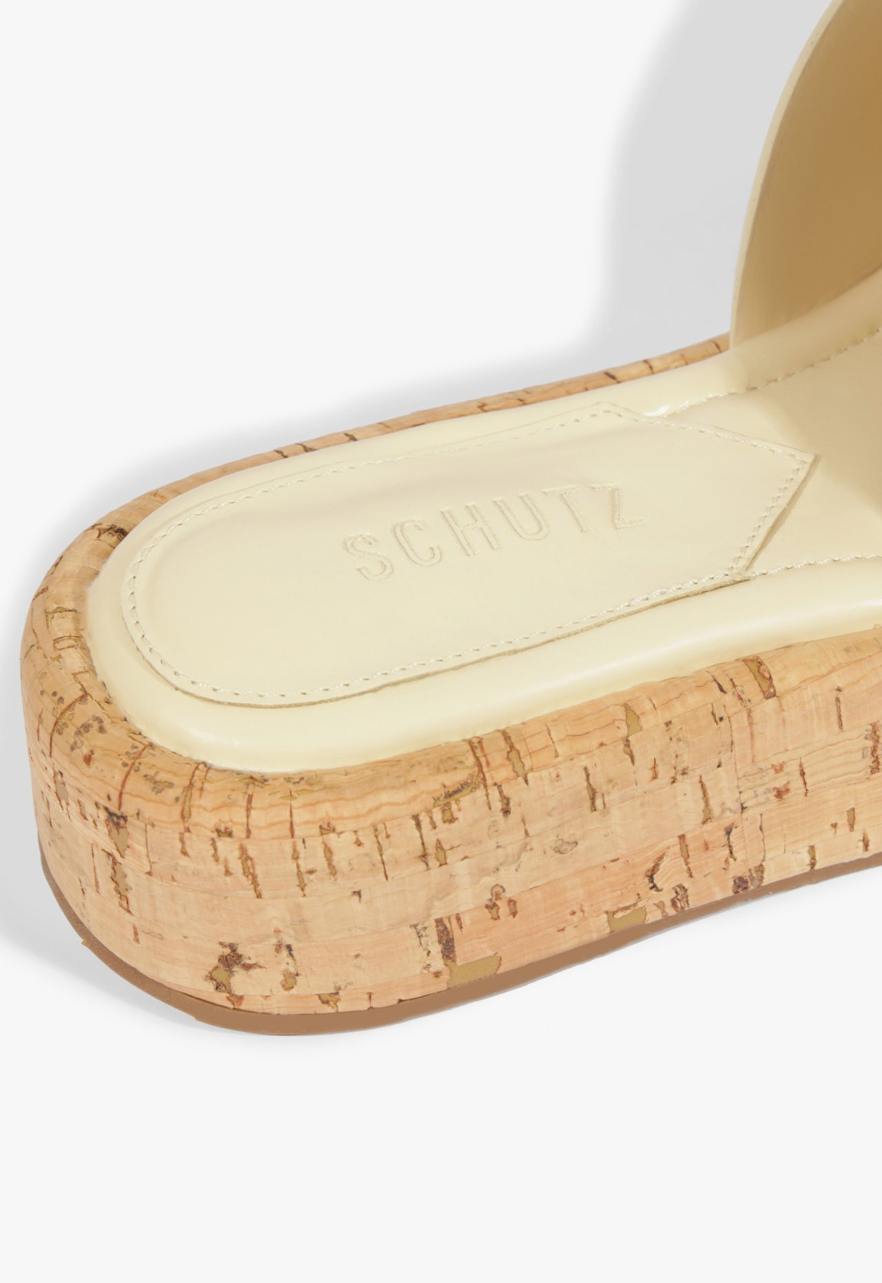 Sandália Dory Couro Branca | ZZ MALL