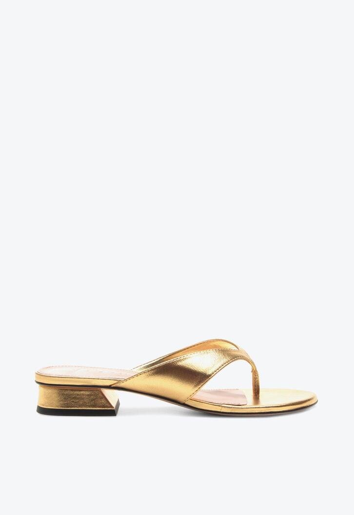 Tamanco Camamu Dourado