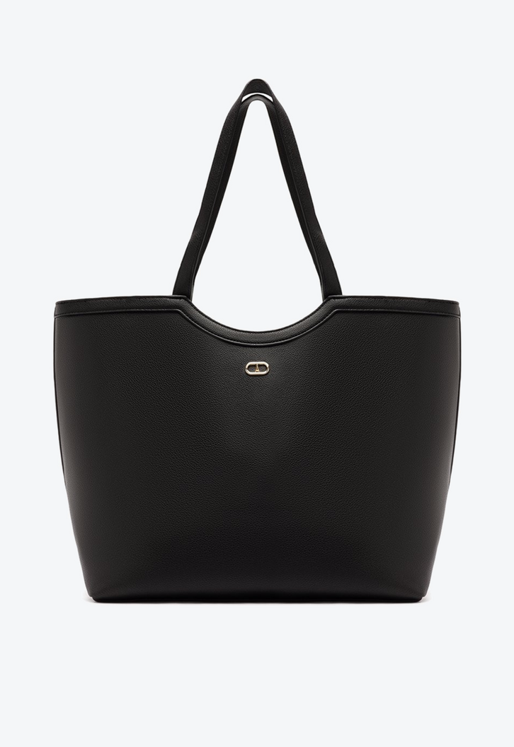 Bolsa Shopping Grande Lisa Preta