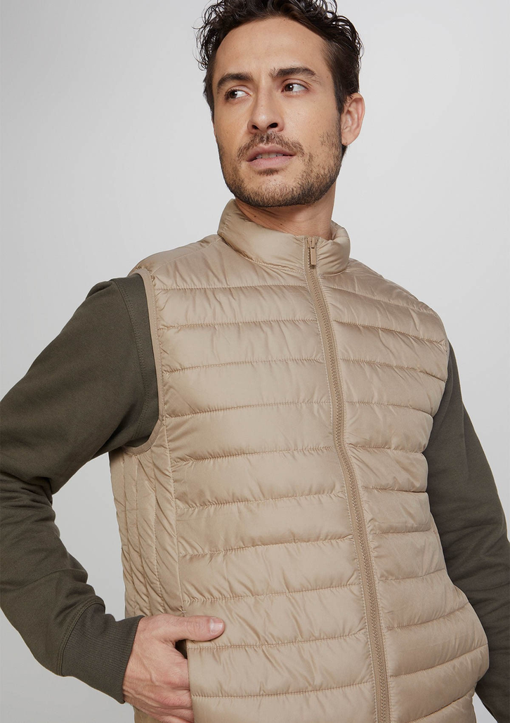 Colete Básico Marrom Hering Puffer Comfort