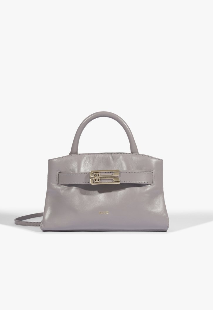 Bolsa Schutz Hobo Média Heather Couro Azul